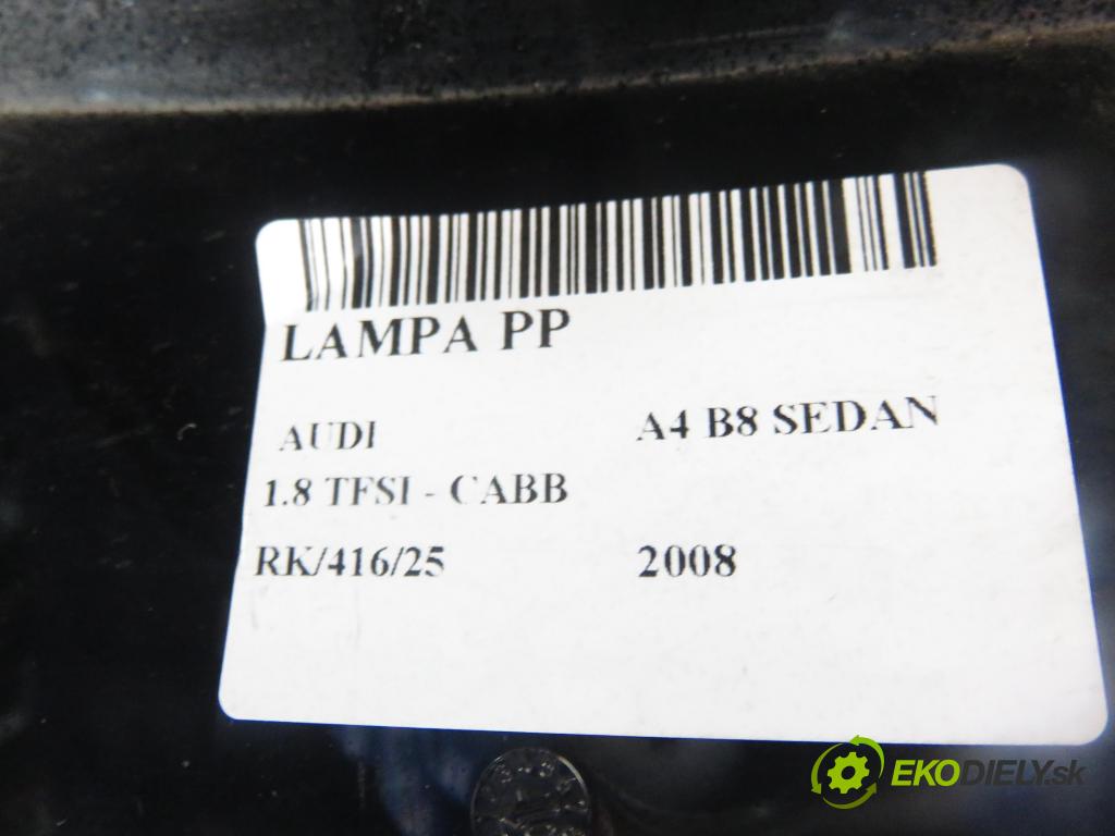 AUDI A4 (8K2, B8) SEDAN 2008 118,00 1.8 TFSI - CABB 1798,00 světlo PP 8K0941004