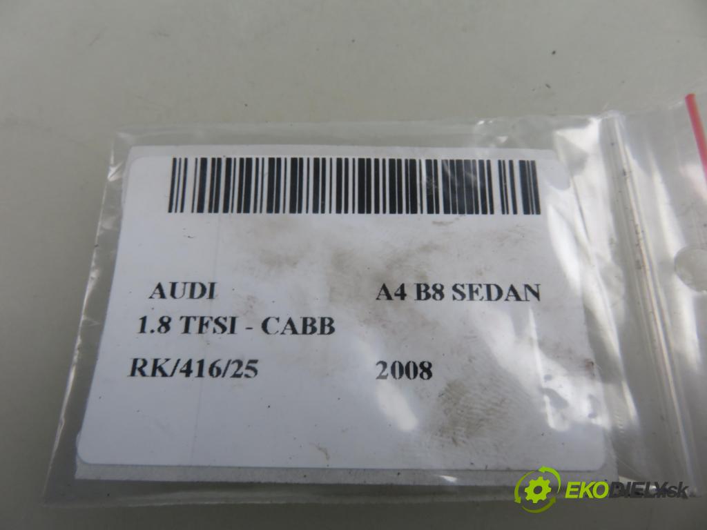 AUDI A4 (8K2, B8) SEDAN 2008 118,00 1.8 TFSI - CABB 1798,00 Snímač nárazu 5WK43738 ; 8K0959651 (Snímač nárazu)