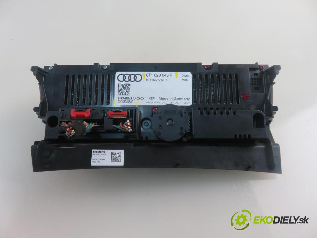 AUDI A4 (8K2, B8) SEDAN 2008 118,00 1.8 TFSI - CABB 1798,00 Panel kúrenia KLIMATRONIK 8T1820043R ; A2C53284582