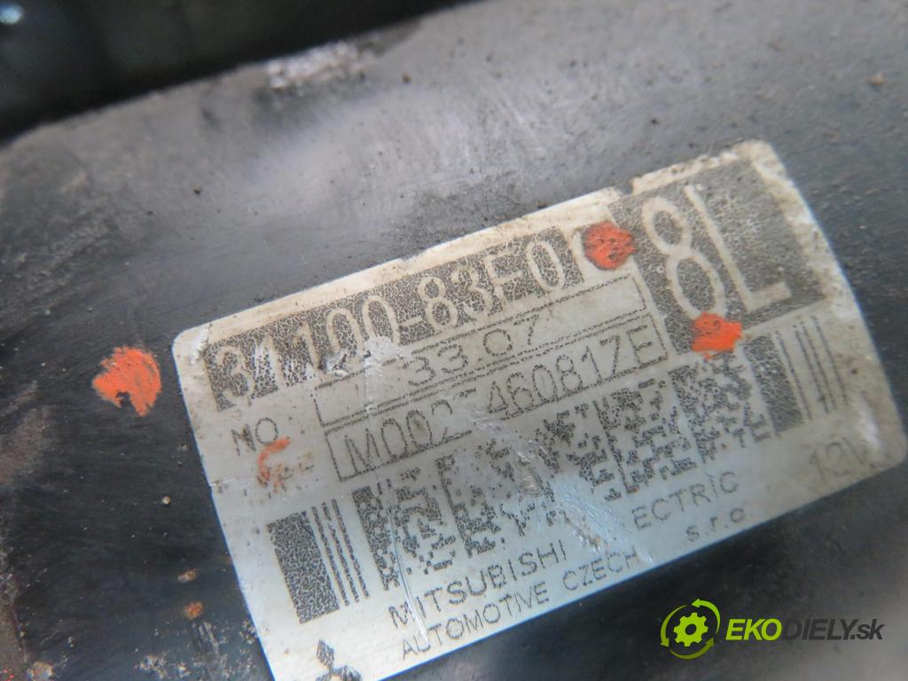 SUZUKI WAGON R+ (MM) HB 2002 56,00 1.3 4WD (RB 413) - G13BB 1298,00 Štartér 3110083E0 ; M002T460817E (Štartér)