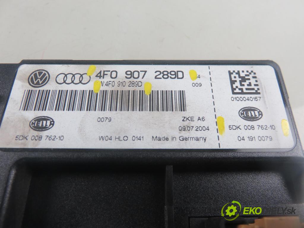 AUDI A6 (4F2, C6) SEDAN 2004 165,00 3.0 TDI quattro - BMK 2967,00 MODUL komfortu 4F0907289D ; 4F0910289D ; 5DK00876210