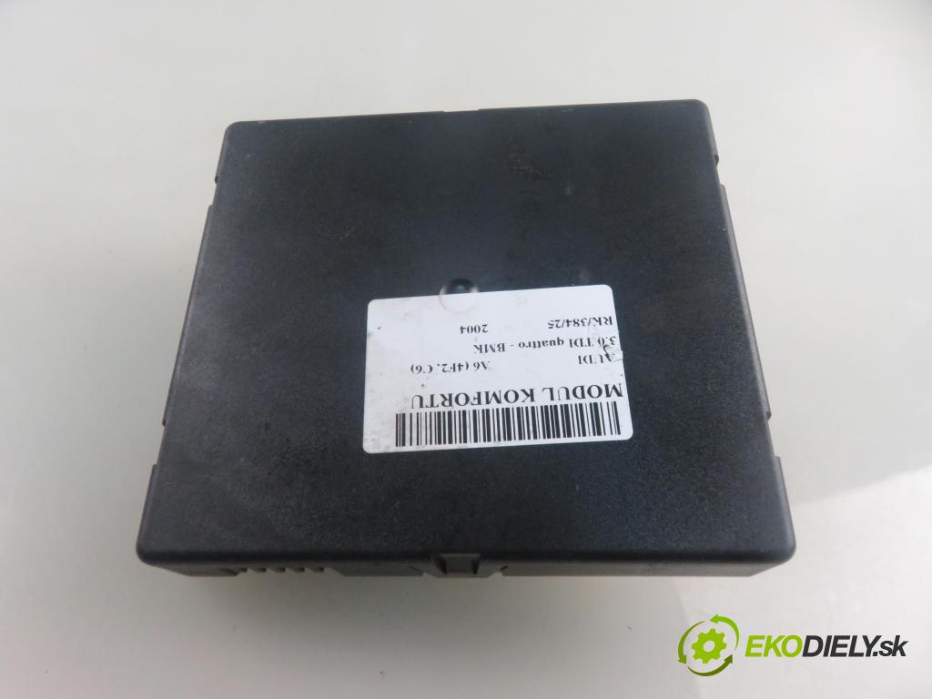 AUDI A6 (4F2, C6) SEDAN 2004 165,00 3.0 TDI quattro - BMK 2967,00 MODUL komfortu 4F0907289D ; 4F0910289D ; 5DK00876210