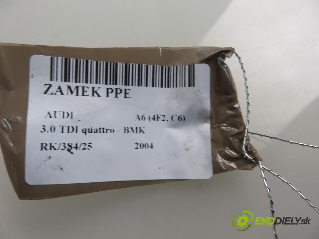 AUDI A6 (4F2, C6) SEDAN 2004 165,00 3.0 TDI quattro - BMK 2967,00 zámok PPE 4F1837016