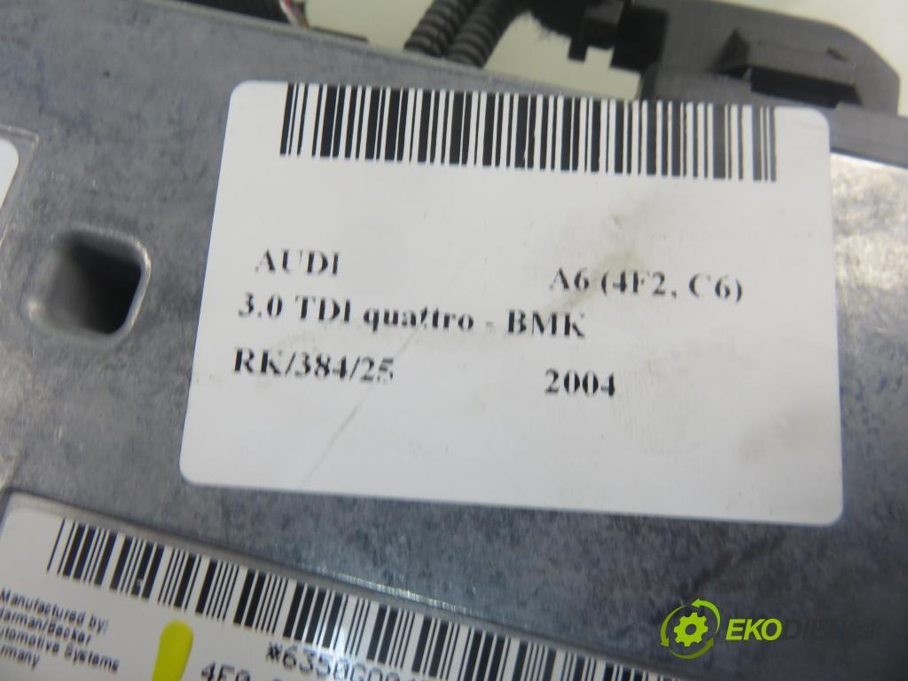 AUDI A6 (4F2, C6) SEDAN 2004 165,00 3.0 TDI quattro - BMK 2967,00 řídící jednotka / MODUL INNE 4F0910729Q ; 4E0035729