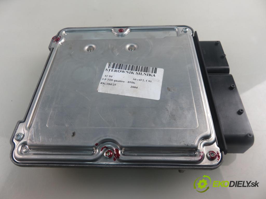 AUDI A6 (4F2, C6) SEDAN 2004 165,00 3.0 TDI quattro - BMK 2967,00 Riadiaca jednotka Motor 4F0907401A ; 4F0910401L ; 0281012153