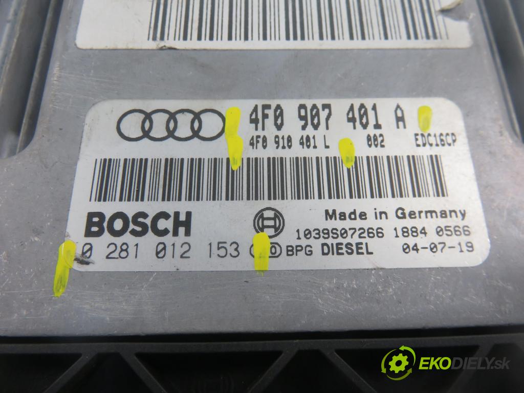 AUDI A6 (4F2, C6) SEDAN 2004 165,00 3.0 TDI quattro - BMK 2967,00 Riadiaca jednotka Motor 4F0907401A ; 4F0910401L ; 0281012153