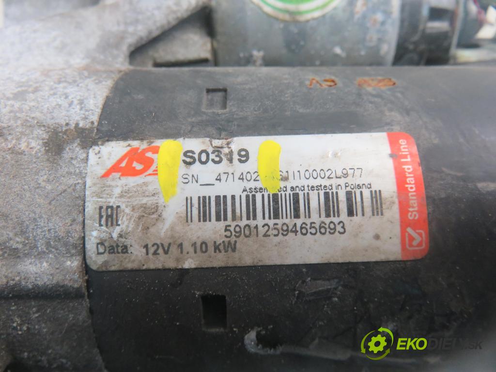 AUDI A4 (8K2, B8) SEDAN 2008 118,00 1.8 TFSI - CABB 1798,00 Štartér S3019 (Štartér)