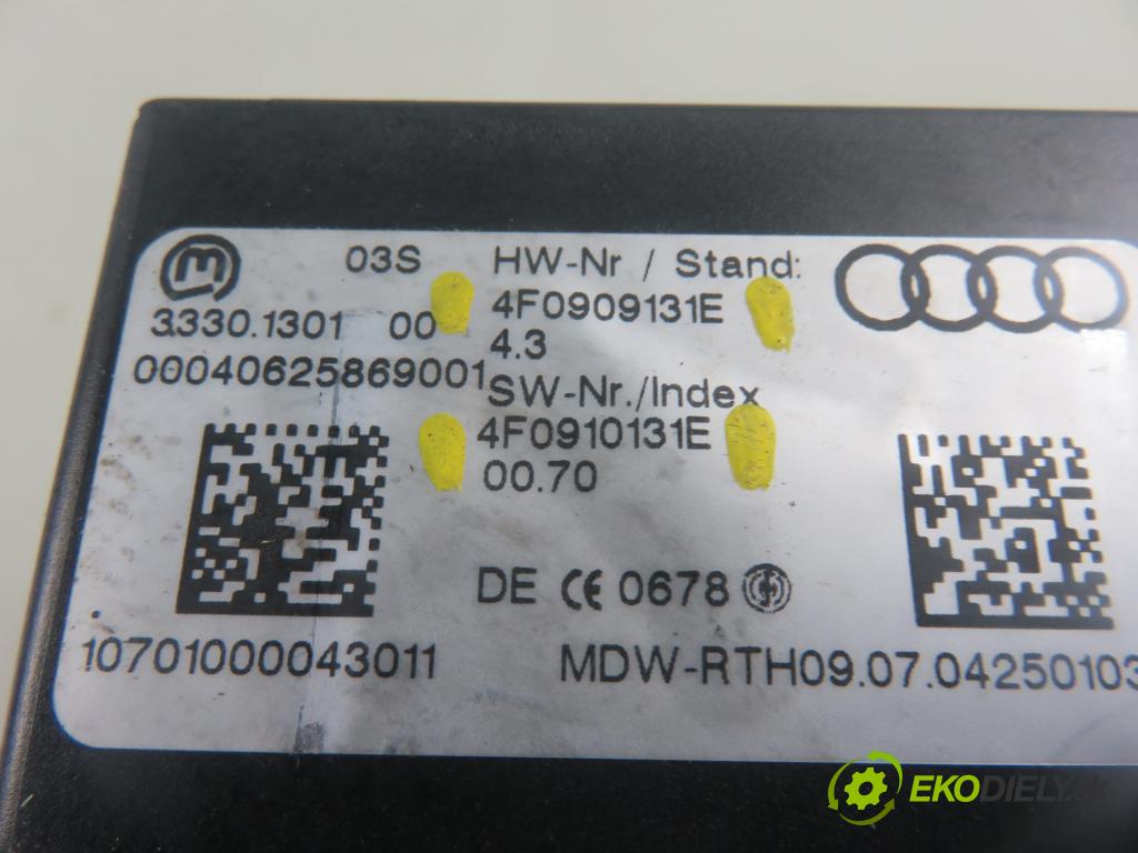 AUDI A6 (4F2, C6) SEDAN 2004 165,00 3.0 TDI quattro - BMK 2967,00 spinačka 4F0909131E ; 4F0910131E (Spínacia skrinka a kľúč)