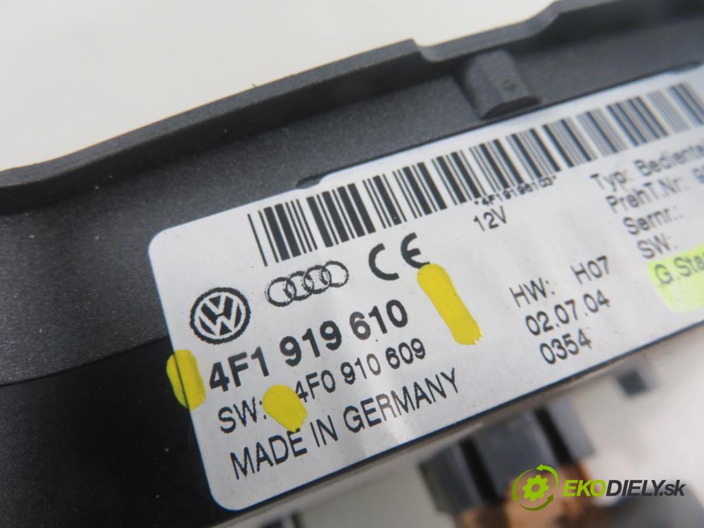 AUDI A6 (4F2, C6) SEDAN 2004 165,00 3.0 TDI quattro - BMK 2967,00 palubná doska 4F1919610 ; 4F0910609