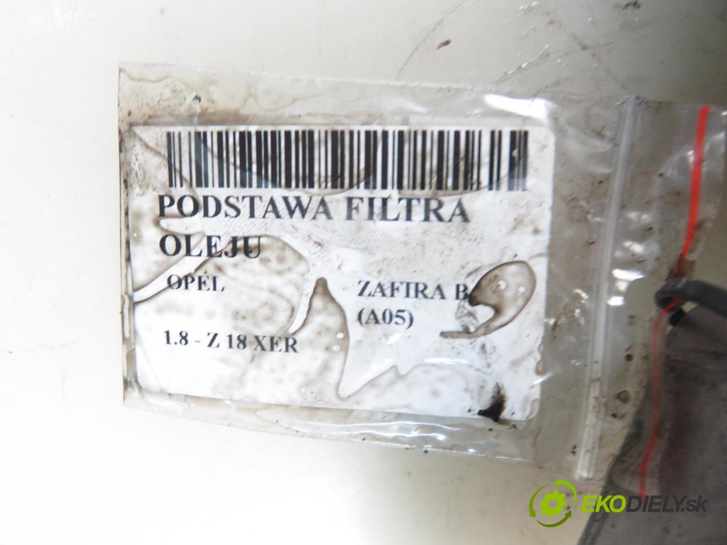 OPEL ZAFIRA B (A05) MINIVAN 2008 103,00 1.8 - Z 18 XER 1796,00 Obal filtra oleja 12992593 ; 709269330 (Obal filtra oleja)
