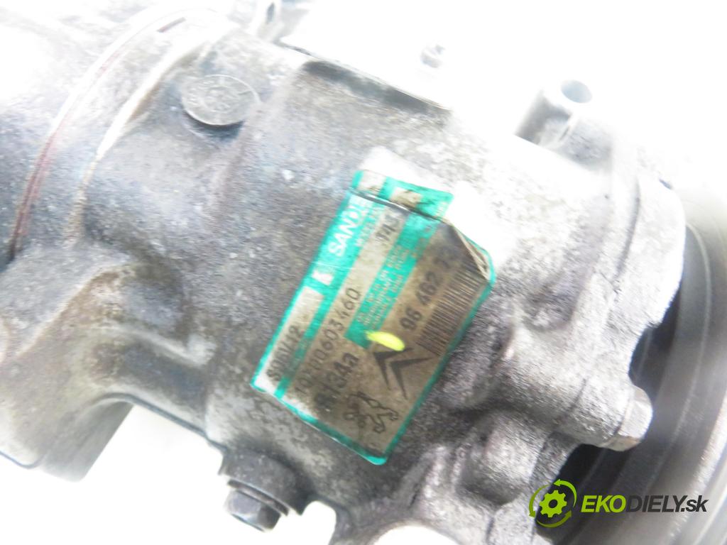 PEUGEOT 307 (3A/C) HB 2002 80,00 1.6 HDi 110 1560,00 KOMPRESOR: klimatizácie  (Kompresor klimatizácie)