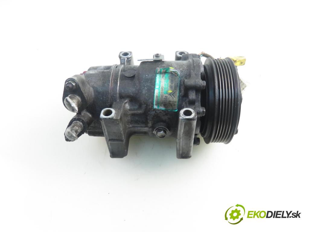 PEUGEOT 307 (3A/C) HB 2002 80,00 1.6 HDi 110 1560,00 KOMPRESOR: klimatizácie  (Kompresor klimatizácie)