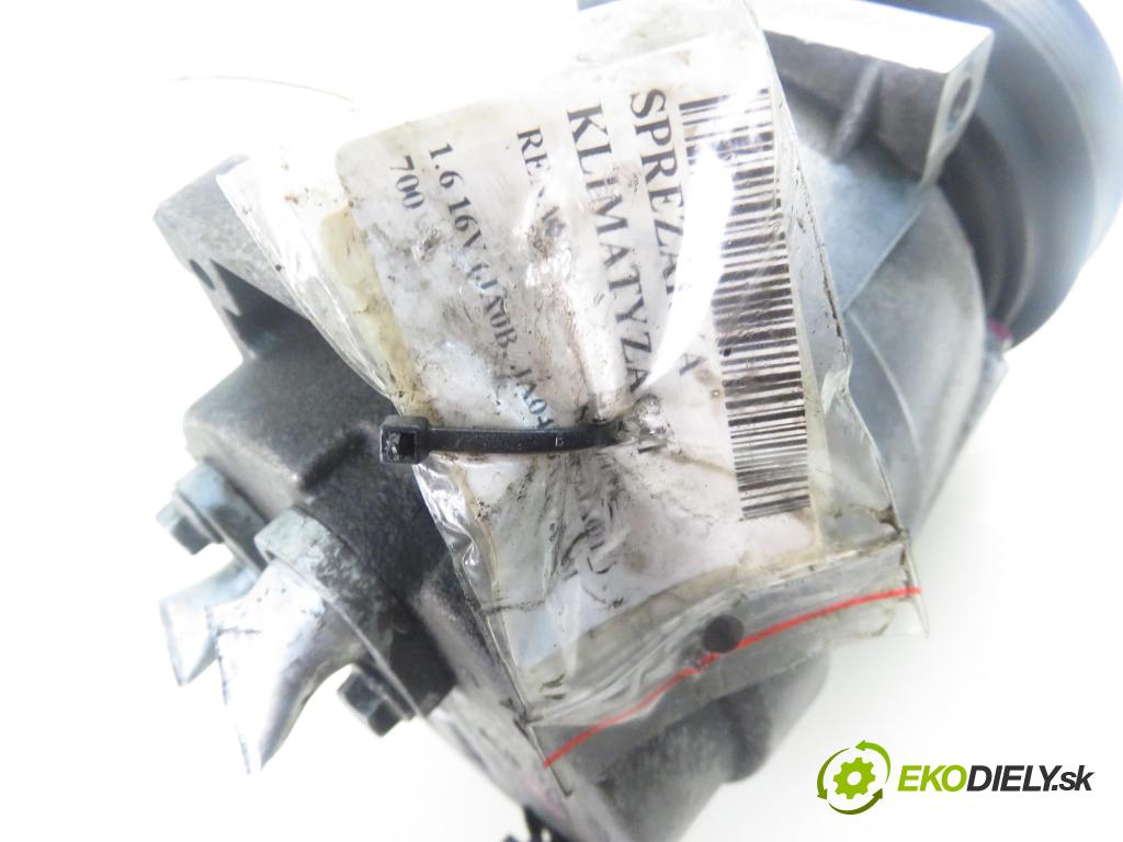 RENAULT MEGANE Scenic (JA0/1_) MINIVAN 1999 79,00 1.6 16V 107 - K4M 700 1598,00 KOMPRESOR: klimatizace 7700103536 (Kompresor klimatizace)