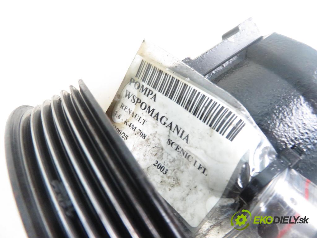 RENAULT SCENIC I (JA0/1_) MINIVAN 2003 0,00 1.6 - K4M 708 1598,00 Pumpa servočerpadlo 8200246248 (Servočerpadlo, pumpa riadenia)