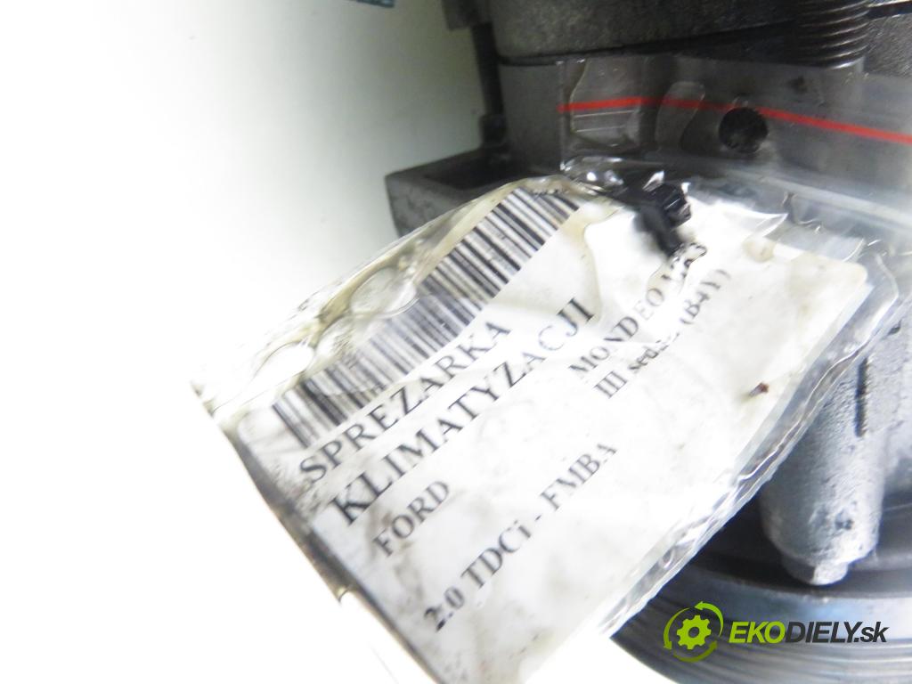 FORD MONDEO III sedan (B4Y) SEDAN 2003 96,00 2.0 TDCi - FMBA 1998,00 KOMPRESOR: klimatizácie (Kompresor klimatizácie)