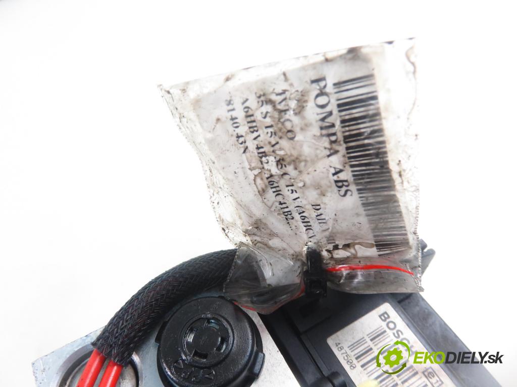 IVECO DAILY III skrzynia FURGON 2004 107,00 2.8 HPT 146 35 S 15 V, 35 C 15 V - 8140.43N 2798,00 Pumpa ABS 0273004325 ; 500331028 ; 0265219426 (Pumpa ABS)