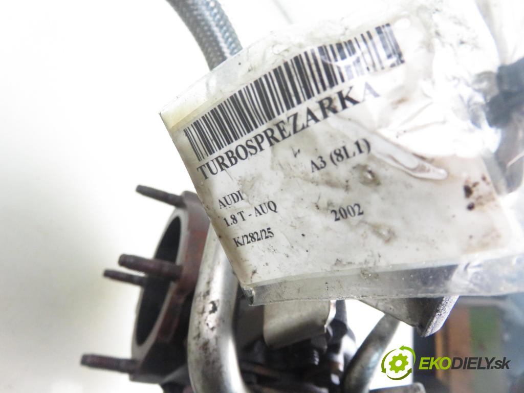 AUDI A3 (8L1) HB 2002 132,00 1.8 T 180 - AUQ 1781,00 RYCHLONABÍJEČKA:  (Turbodúchadla (kompletní))