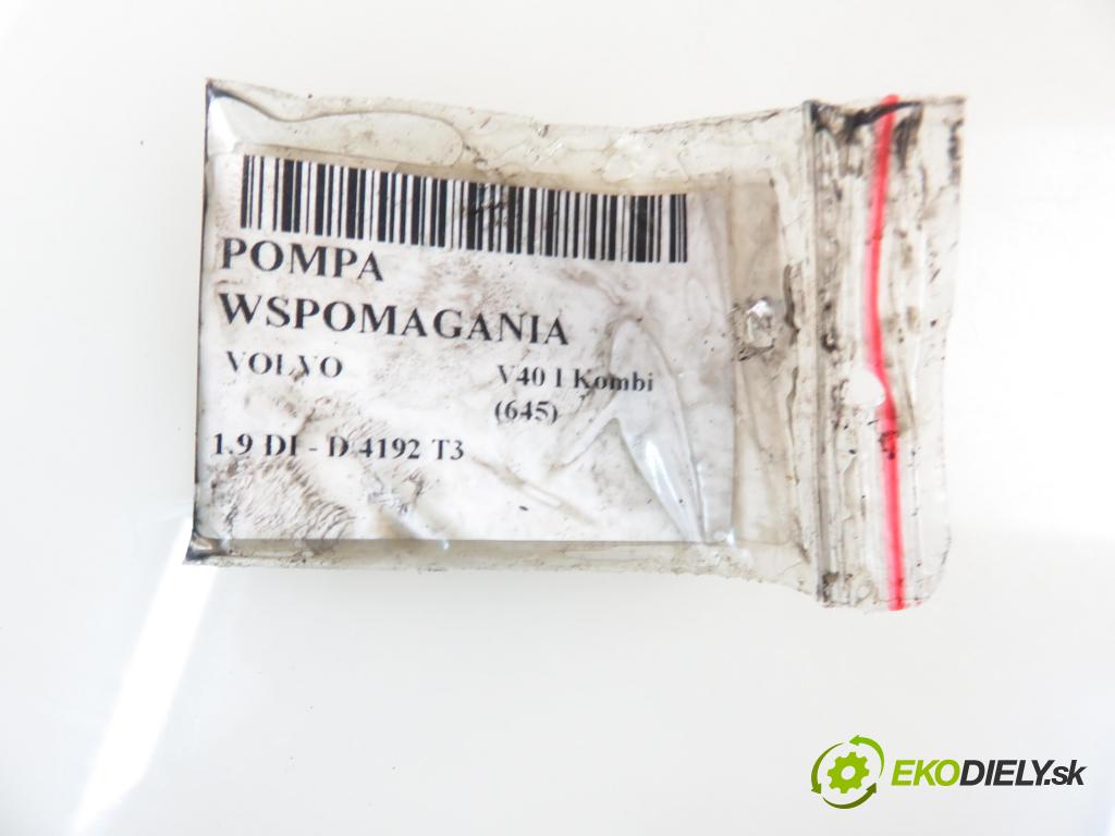 VOLVO V40 Kombi (645) KOMBI 2001 85,00 1.9 DI 116 - D 4192 T3 1870,00 Pumpa servočerpadlo 26083376RV ; 8200071050 (Servočerpadlo, pumpa riadenia)
