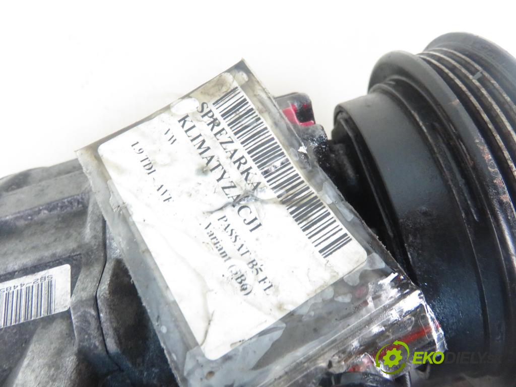 VW PASSAT B5.5 Variant (3B6) KOMBI 2001 96,00 1.9 TDI PD 130 - AVF 1896,00 KOMPRESOR: klimatizácie 4472208180 ; 8D0280808 (Kompresor klimatizácie)