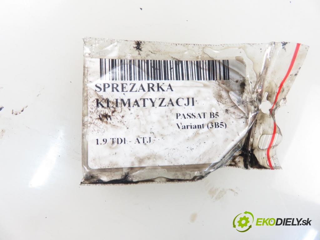 VW PASSAT B5 Variant (3B5) KOMBI 2000 85,00 1.9 TDI - ATJ 1896,00 KOMPRESOR: klimatizácie 4472208350 ; 8D0260808 (Kompresor klimatizácie)