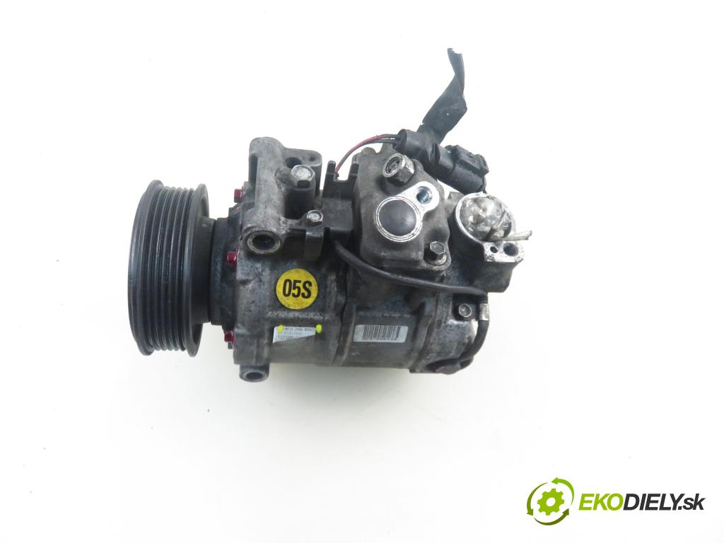 AUDI A6 (4F2, C6) SEDAN 2004 165,00 3.0 TDI quattro - BMK 2967,00 KOMPRESOR: klimatizácie 4F0260805G (Kompresor klimatizácie)