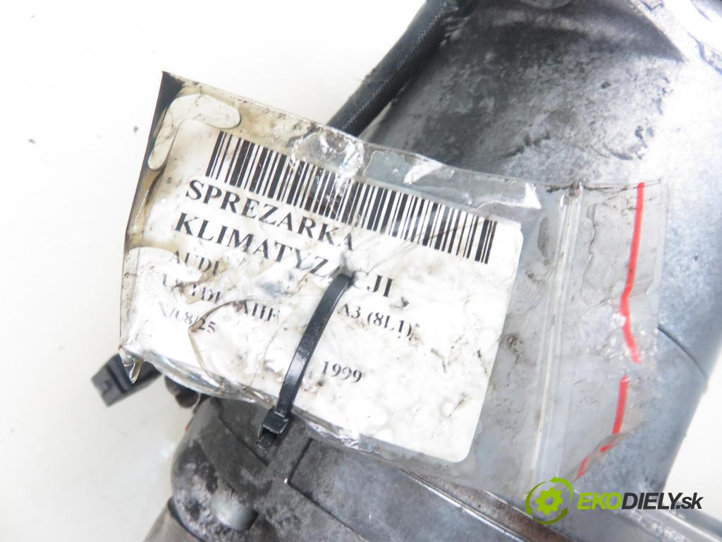 AUDI A3 (8L1) HB 1999 81,00 1.9 TDI 110 - AHF 1896,00 KOMPRESOR: klimatizácie  (Kompresor klimatizácie)