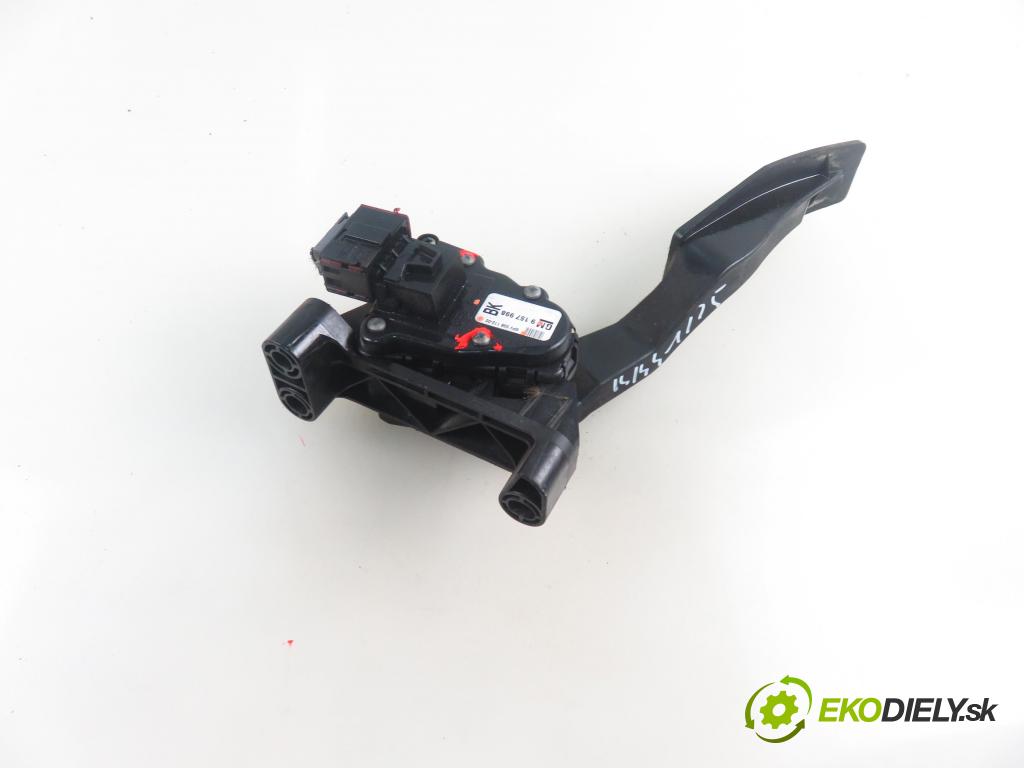 OPEL ASTRA G liftback (T98) HB 2001 62,00 1.6 8V - Z 16 SE 1598,00 Potenciometer plynu 9157998BK ; 6PV00811200 (Pedál)