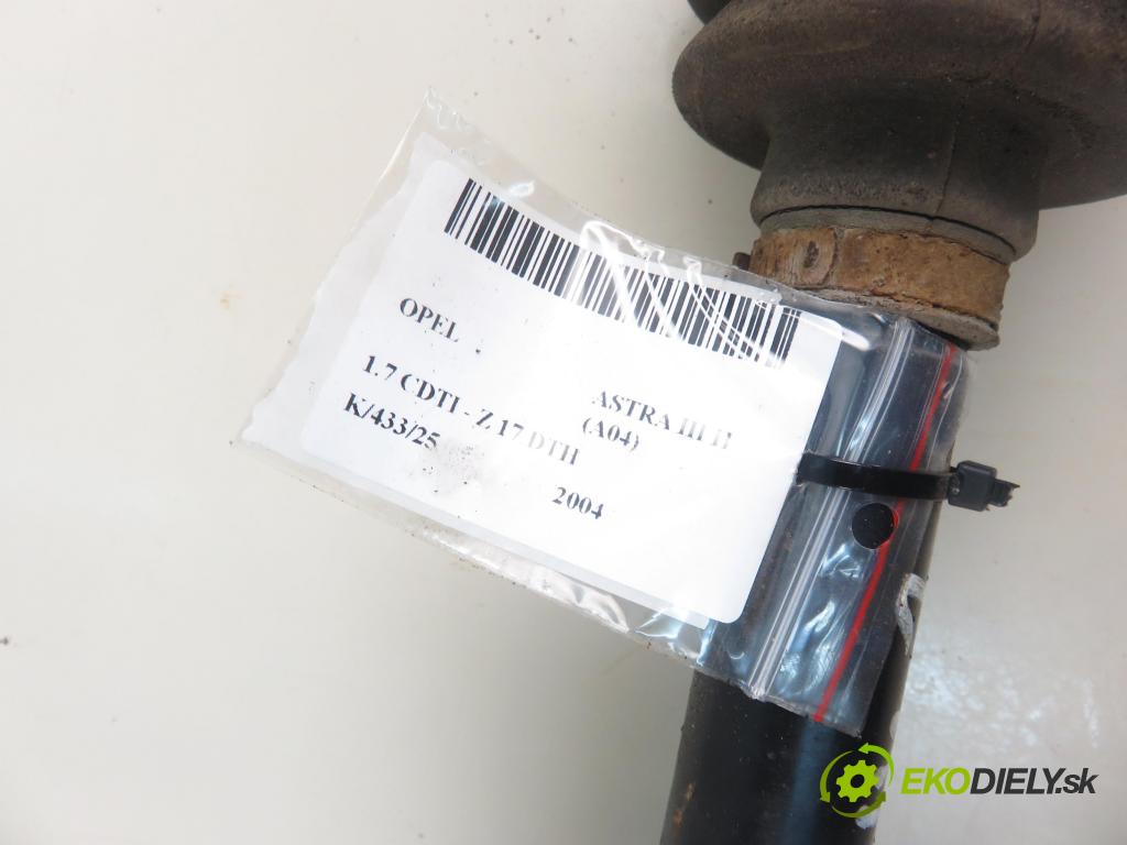 OPEL ASTRA H (A04) HB 2004 74,00 1.7 CDTI 100 - Z 17 DTH 1686,00 Poloos LP