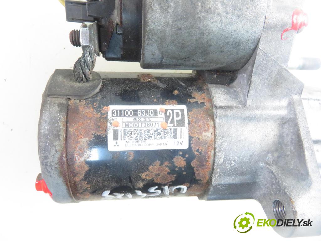 SUZUKI SWIFT III (MZ, EZ) HB 2007 0,00 1.3 4x4 (RS 413) - M13A 1328,00 Štartér 3110063J0 ; M000T36071 (Štartér)