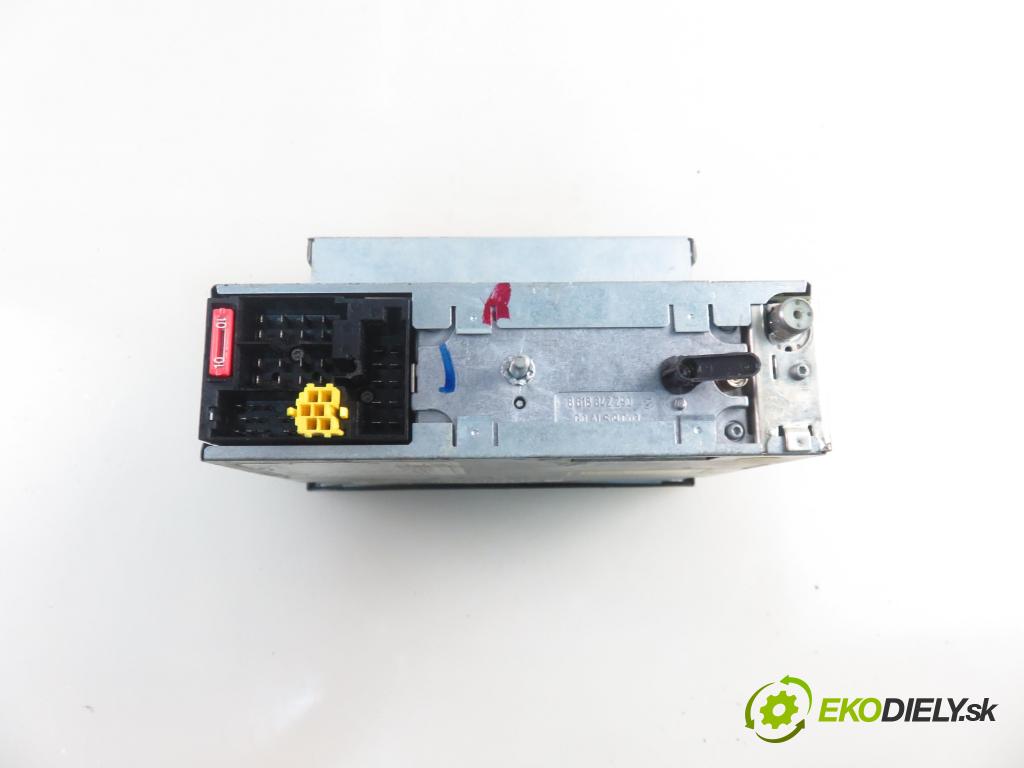 VW POLO (9N_) HB 2001 47,00 1.2 12V 64 - AZQ 1198,00 RADIO CD 6Q0035191