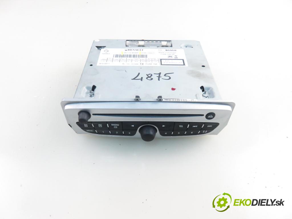 RENAULT MEGANE III liftback (BZ0/1_) HB 2011 96,00 1.9 dCi (BZ0N, BZ0J) - F9Q 870 1870,00 RADIO CD 281159638R