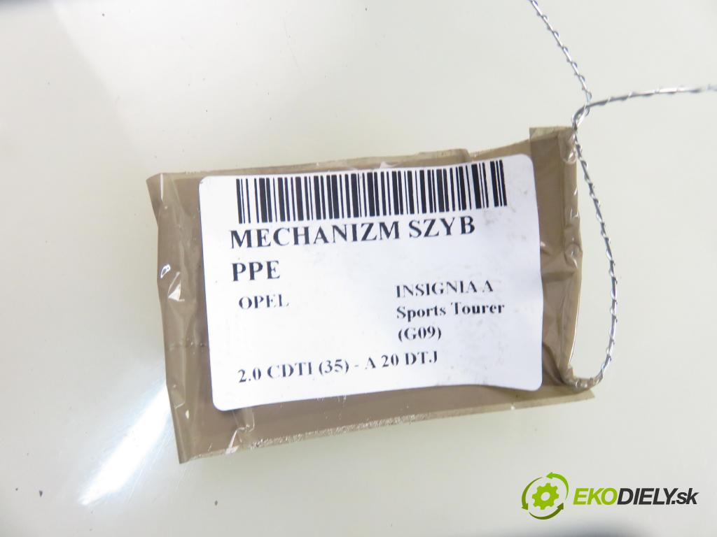 OPEL INSIGNIA A Sports Tourer (G09) KOMBI 2009 96,00 2.0 CDTI (35) - A 20 DTJ 1956,00 mechanismus oken PPE 13302457