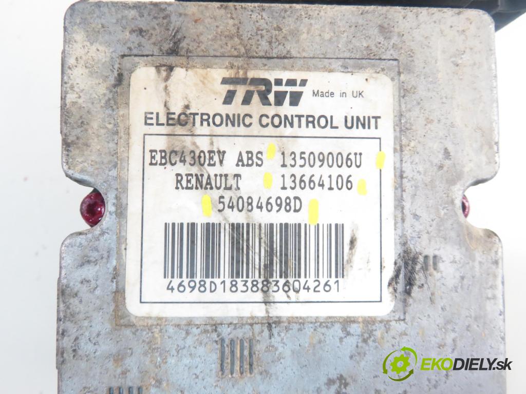 RENAULT MASTER II Skrzynia (FD) FURGON 2004 73,00 2.5 dCi 100 - G9U 754 2464,00 Pumpa ABS 8200196053 ; 13664106 ; 13509006U (Pumpa ABS)