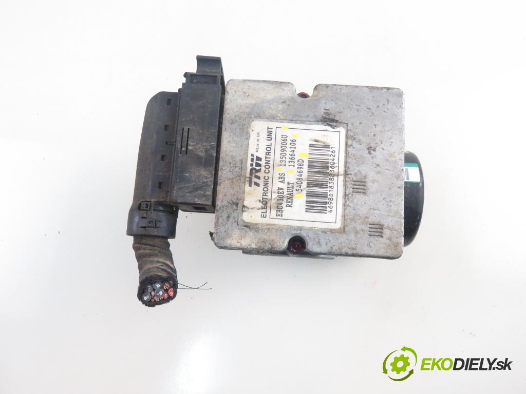 RENAULT MASTER II Skrzynia (FD) FURGON 2004 73,00 2.5 dCi 100 - G9U 754 2464,00 Pumpa ABS 8200196053 ; 13664106 ; 13509006U (Pumpa ABS)