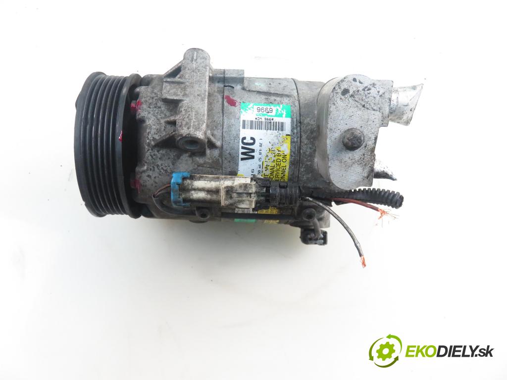 OPEL ASTRA H (A04) HB 2004 74,00 1.7 CDTI 100 - Z 17 DTH 1686,00 KOMPRESOR: klimatizácie 24466996 (Kompresor klimatizácie)