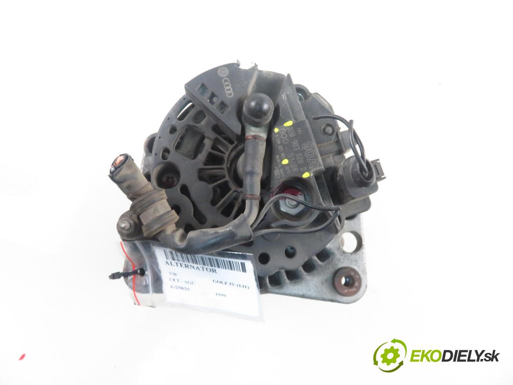 VW GOLF IV (1J1) HB 1999 110,00 1.8 T - AGU 1781,00 Alternátor 028903028D ; 0124325003 (Alternátor)