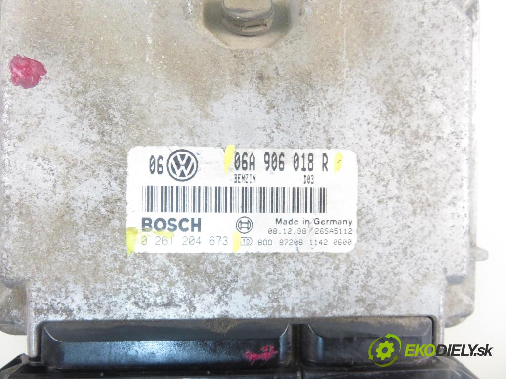 VW GOLF IV (1J1) HB 1999 110,00 1.8 T - AGU 1781,00 Riadiaca jednotka Motor 06A906018R ; 0261204673