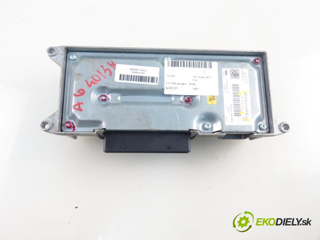 AUDI A6 Avant (4F5, C6) KOMBI 2007 165,00 3.0 TDI quattro - BMK 2967,00 Zosilňovač 4F0910223K ; 4F0035223L (Zosilňovač)