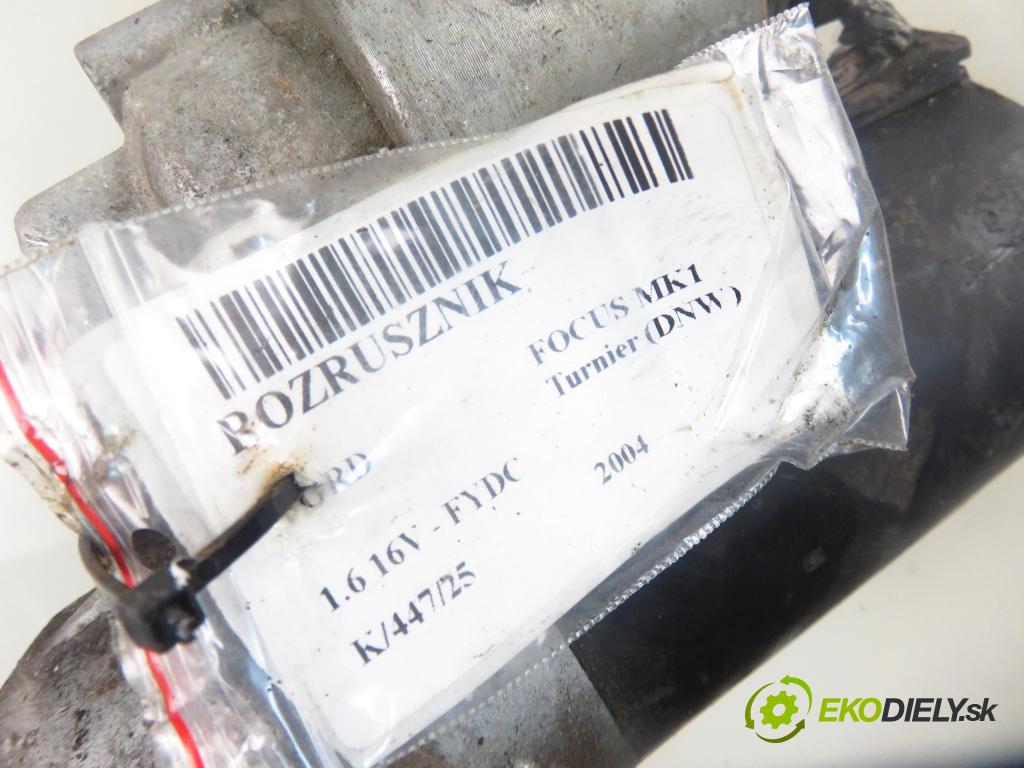 FORD FOCUS Turnier (DNW) KOMBI 2004 74,00 1.6 16V - FYDC 1596,00 Štartér S0096 (Štartér)
