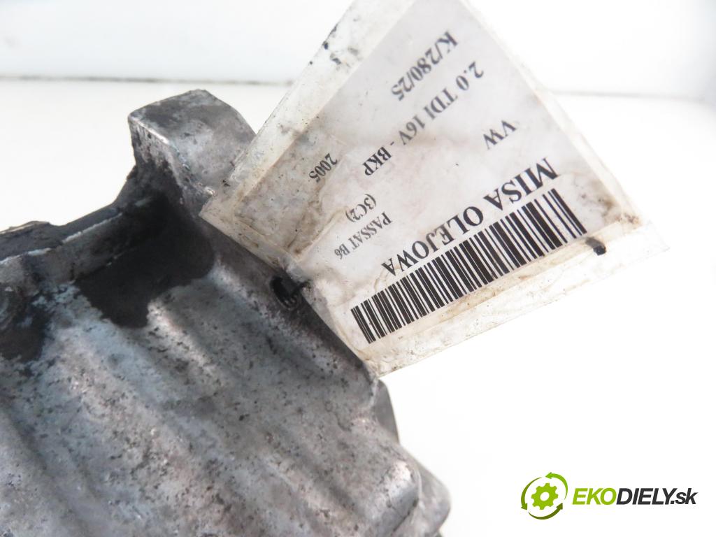 VW PASSAT B6 (3C2) SEDAN 2005 103,00 2.0 TDI 16V - BKP 1968,00 Vaňa olejová 03G103603H (Olejová vaňa)