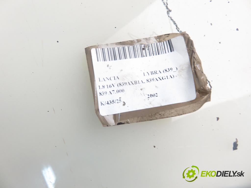 LANCIA LYBRA (839_) SEDAN 2002 96,00 1.8 16V (839AXB1A, 839AXG1A) - 839 A7.000 1747,00 pumpa paliva 0580313067 ; 46798595