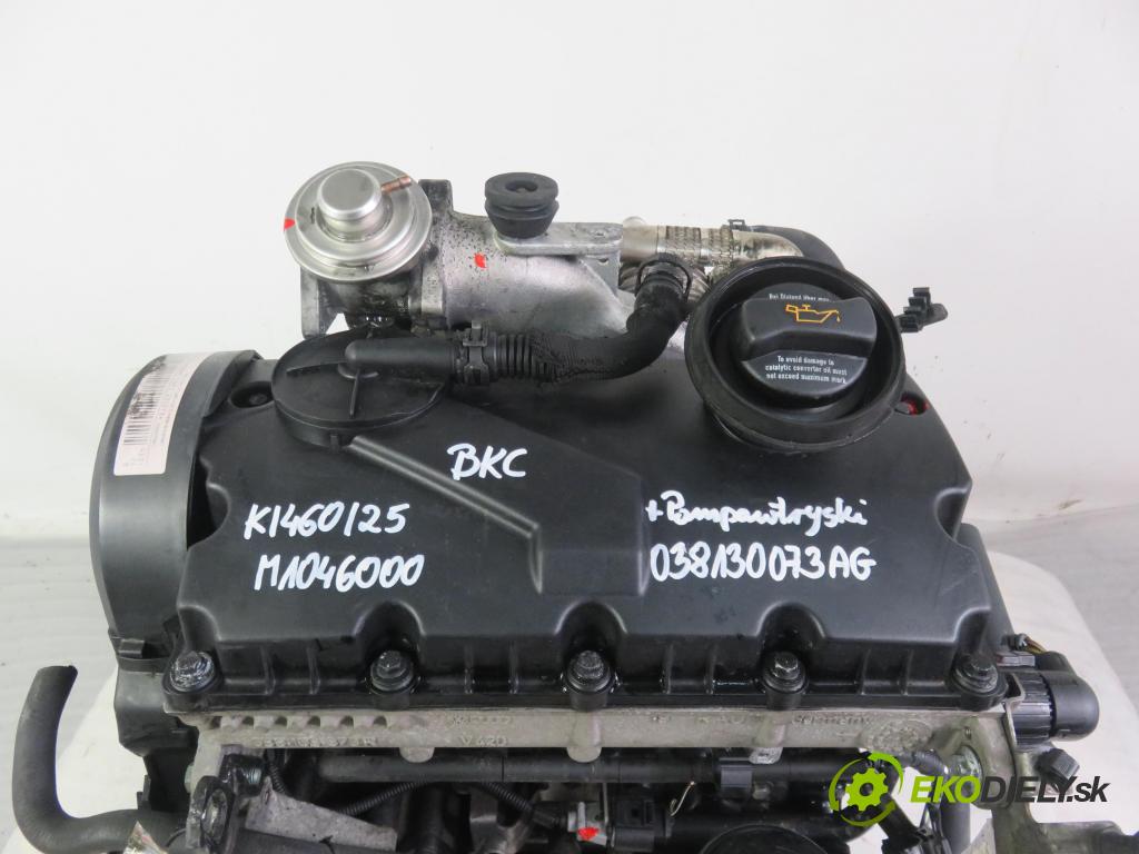 VW TOURAN (1T1, 1T2) MINIVAN 2005 77,00 1.9 TDI - BKC 1896,00 Motor DIESEL BKC