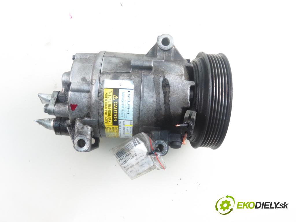 RENAULT MEGANE II (BM0/1_, CM0/1_) HB 2003 60,00 1.5 dCi 82 - K9K 722 1461,00 KOMPRESOR: klimatizácie 8200050141 ; 01139026 (Kompresor klimatizácie)