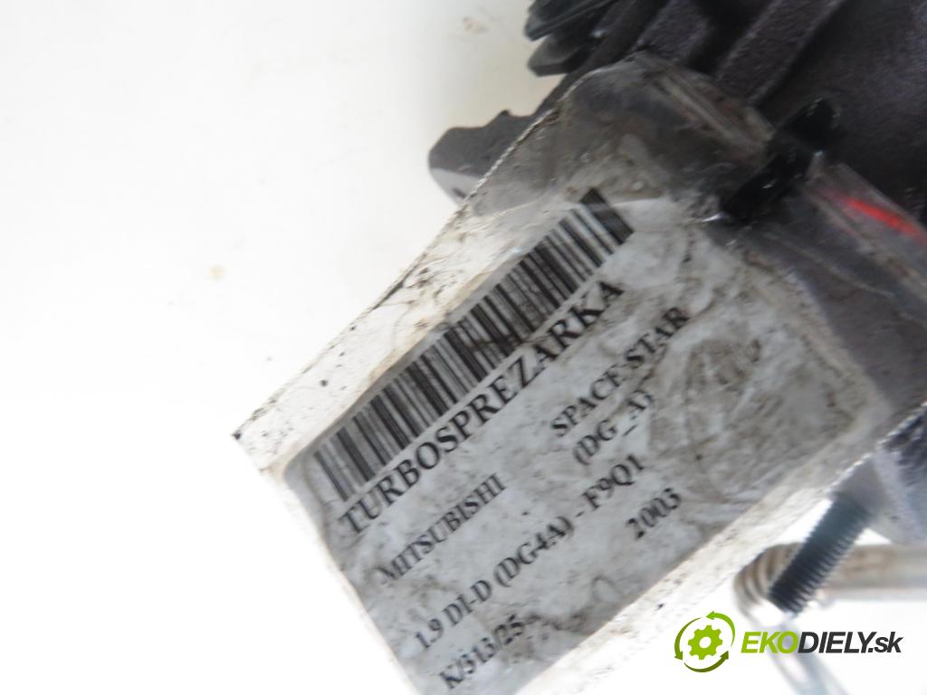 MITSUBISHI SPACE STAR nadwozie wielkoprzestrzenne (MPV) (DG_A) MINIVAN 2003 75,00 1.9 DI-D 102 - F9Q1 1870,00 RYCHLONABÍJEČKA: 8200091350A (Turbodúchadla (kompletní))