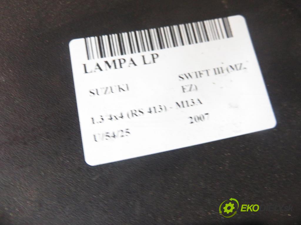 SUZUKI SWIFT III (MZ, EZ) HB 2007 0,00 1.3 4x4 (RS 413) - M13A 1328,00 světlo LP