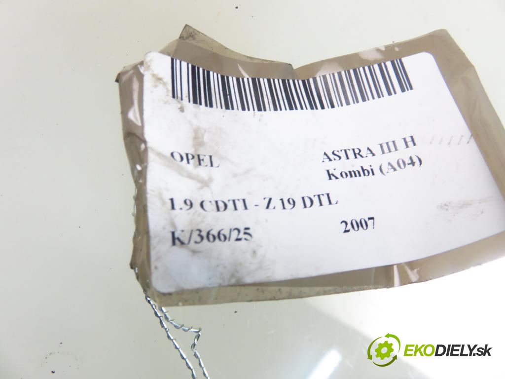 OPEL ASTRA H Kombi (A04) KOMBI 2007 74,00 1.9 CDTI - Z 19 DTL 1910,00 chladič vody