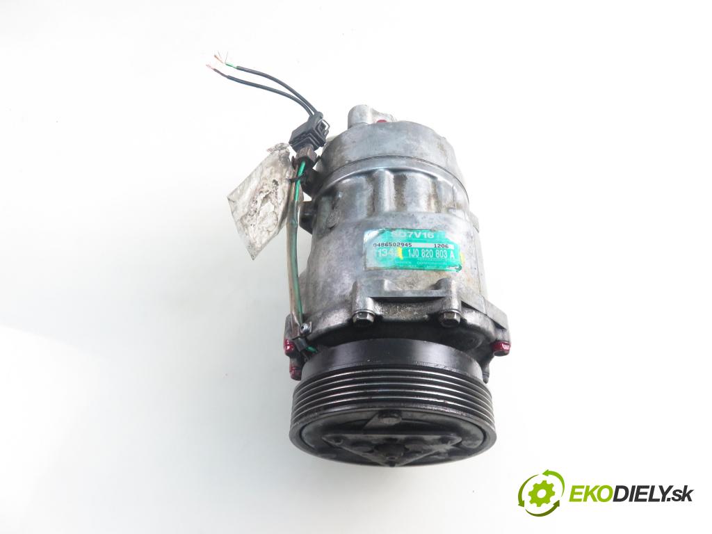 VW GOLF IV (1J1) HB 1999 66,00 1.9 TDI 90 - ALH 1896,00 KOMPRESOR: klimatizácie 1J0820803A (Kompresor klimatizácie)