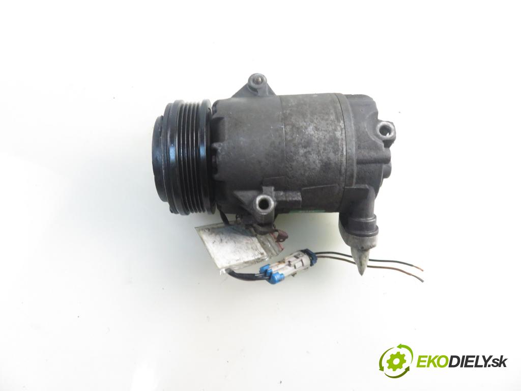 OPEL MERIVA A nadwozie wielkoprzestrzenne (MPV) (X03) HB 2005 92,00 1.8 - Z 18 XE 1796,00 KOMPRESOR: klimatizácie 13205197 (Kompresor klimatizácie)