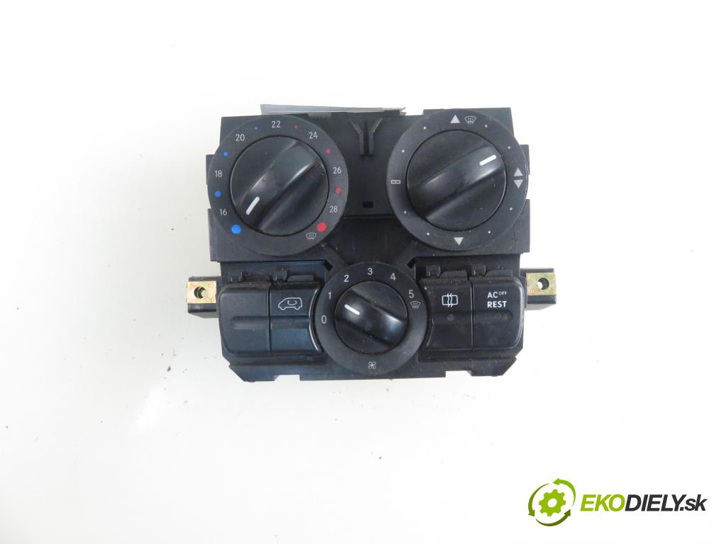 MERCEDES-BENZ VITO Autobus (W639) BUS 2005 110,00 115 CDI 150 - OM 646.982 2148,00 Panel kúrenia KLIMATIZACE: A6394461328KZ ; A6394450605KZ