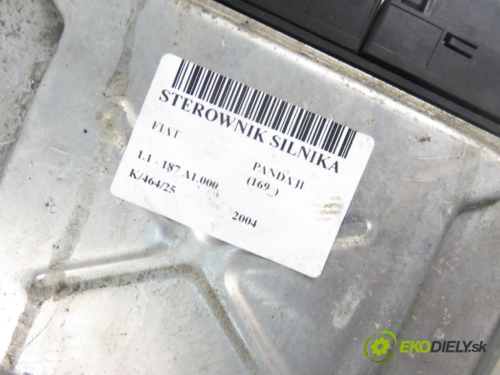 FIAT PANDA (169_) HB 2004 40,00 1.1 54 - 187 A1.000 1108,00 Riadiaca jednotka Motor 55188619 ; IAW4AFSM